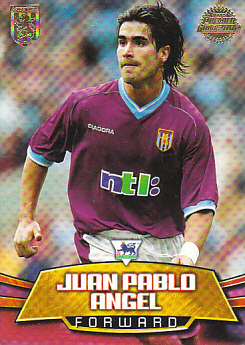 Juan Pablo Angel Aston Villa 2002 Topps Premier Gold #AV1